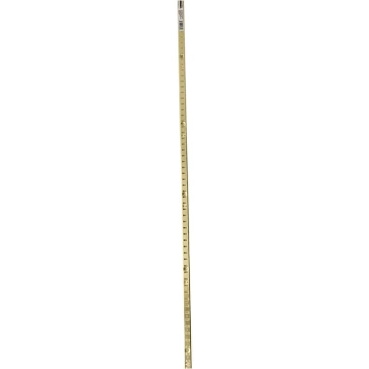 60" Brass Pilaster Strip