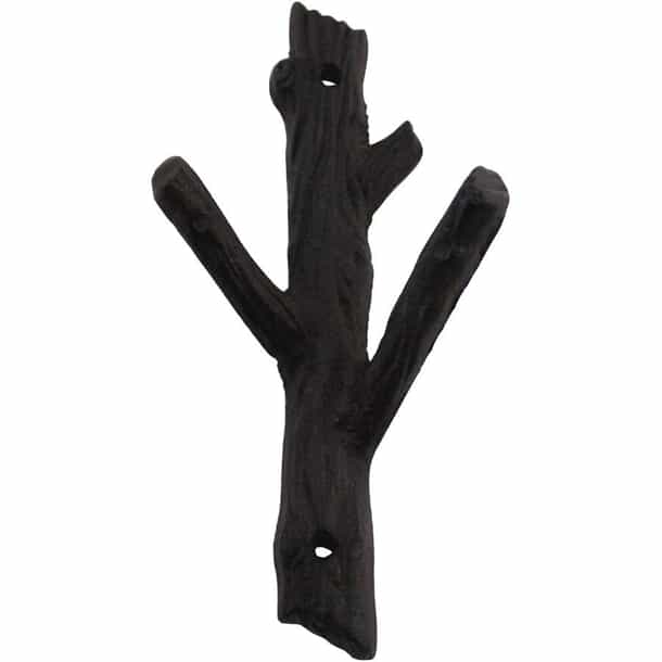KOPPERS HOME Medium Cast Iron Branch Wall Hook Home Hardware