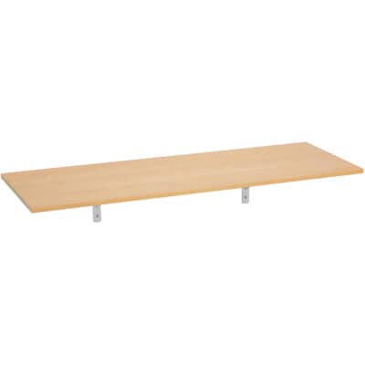 Maple Melamine Shelf 5 8 X 16 96, Maple Laminate Shelving Boards