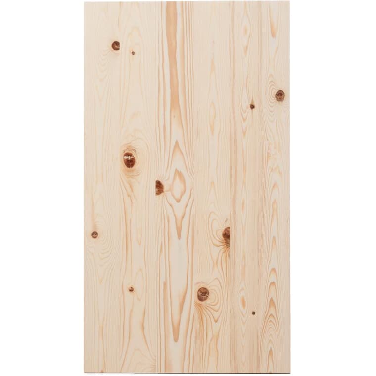 3/4" x 12" x 60" Laminated Pine Panel