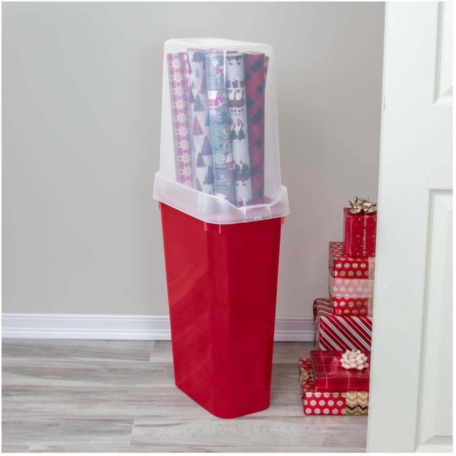 Sterilite Wrapping Paper Storage