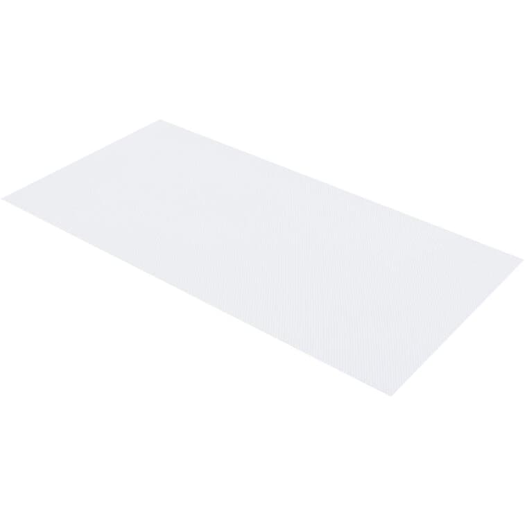 Panneau d'éclairage en acrylique Prismatic de 2 pi x 4 pi, blanc