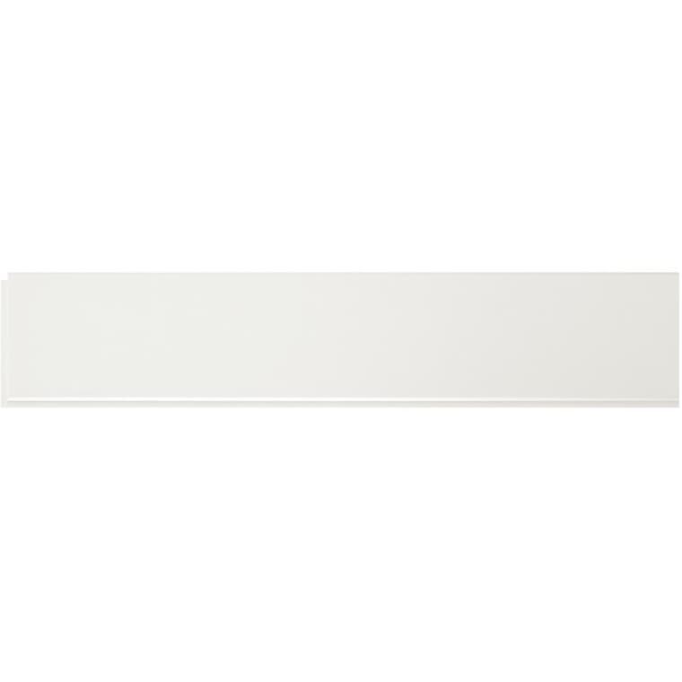 Paquet de 10 panneaux pour plafond Woodhaven de 5 x 84 po, blanc