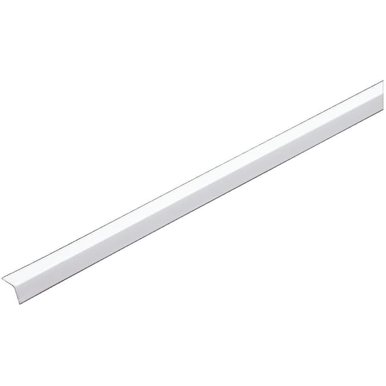 10' Fire Rated White Flat Angled Moulding