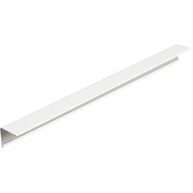 12' Fire Rated White Flat Angled Moulding
