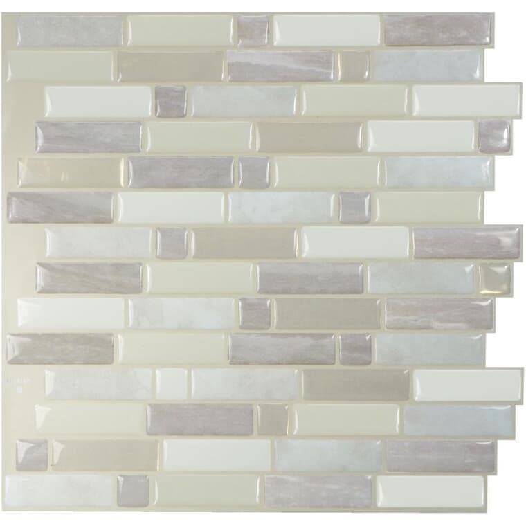 Cresendo Collection Ciotta Peel & Stick Backsplash Wall Tiles - 9.73" x 9.36", 4 Pack