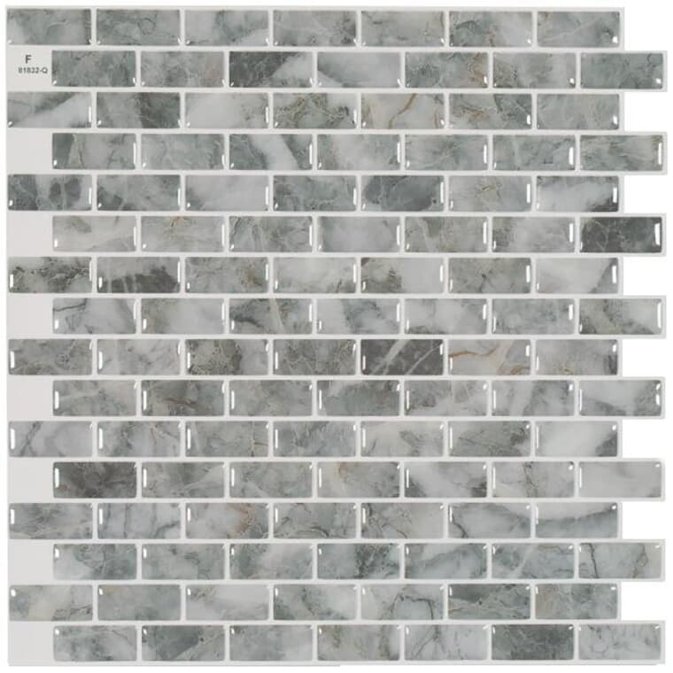 Mandolia Collection Acosta Peel & Stick Backsplash Wall Tiles - 9.94" x 9.92", 4 Pack