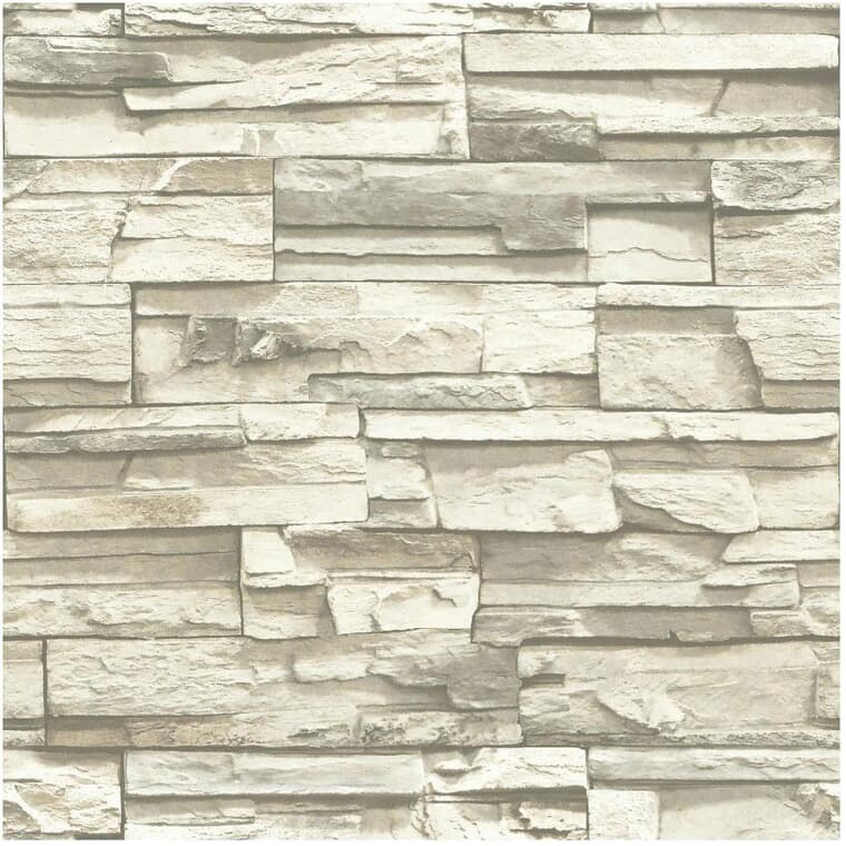 Stacked Stone Peel & Stick Wallpaper - 20.5" x 16.5'