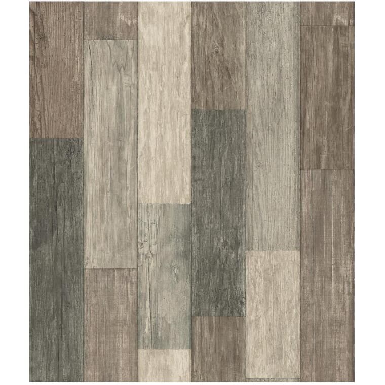 Weathered Wood Plank Peel & Stick Wallpaper - 20.5" x 16.5'