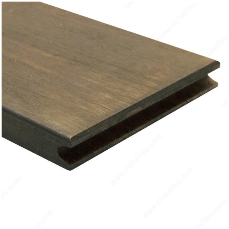 3/4" x 5-3/8" x 6' Katana Grooved Edge Started Deck Boards