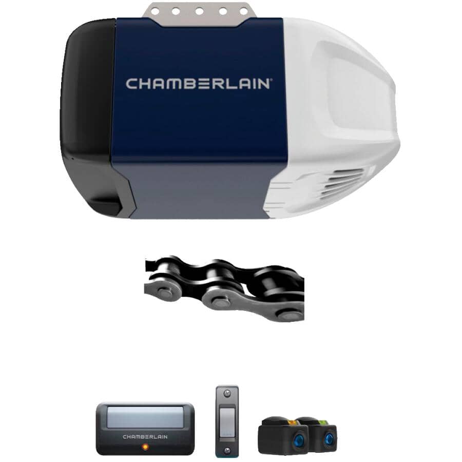 CHAMBERLAIN Garage Opener with Chain Drive System | Home Hardware