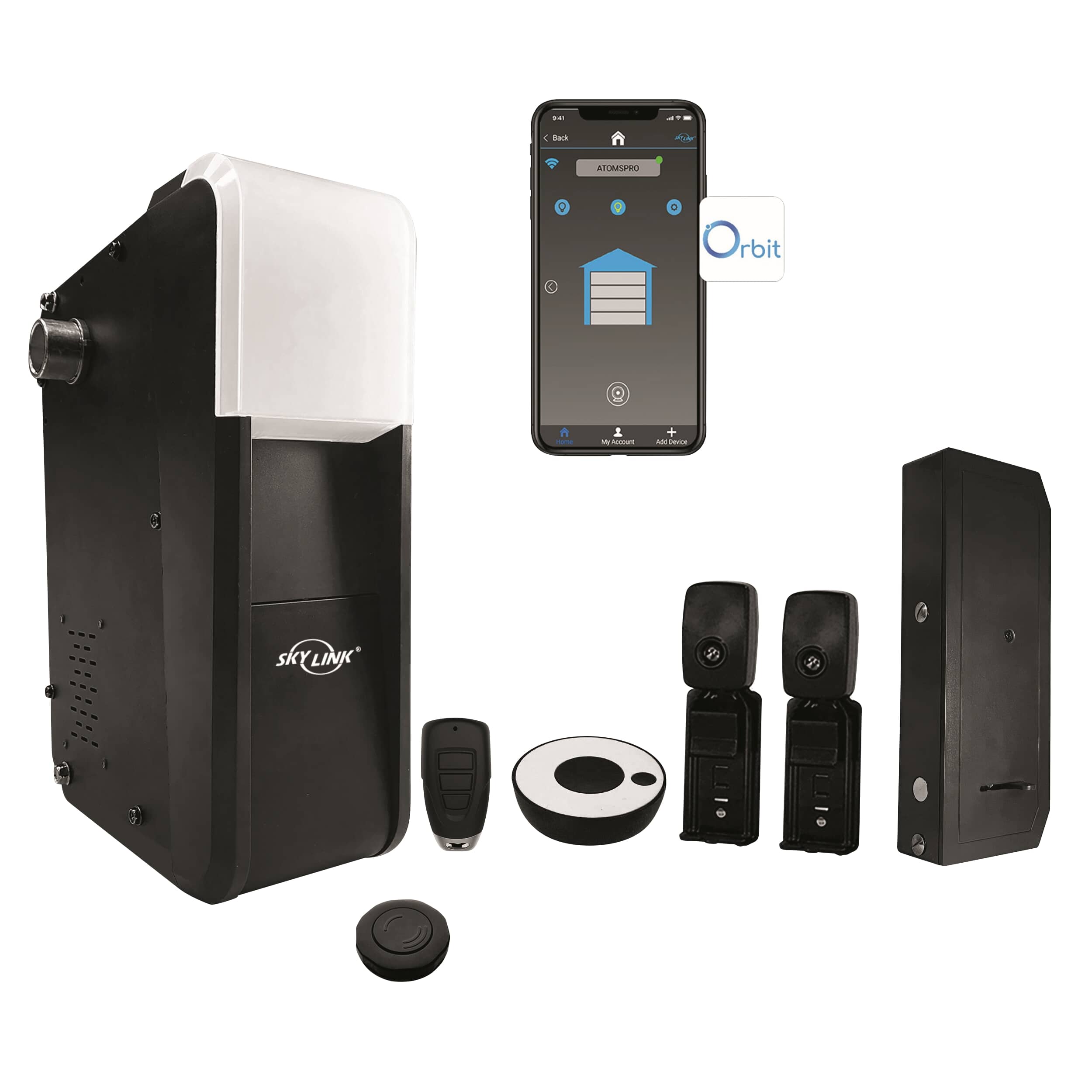 SKYLINK Wall Mount Garage Door Opener with Built-In Wi-Fi & LED