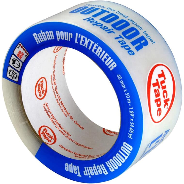 Outdoor Repair Tape - 48 mm x 50 m, Clear