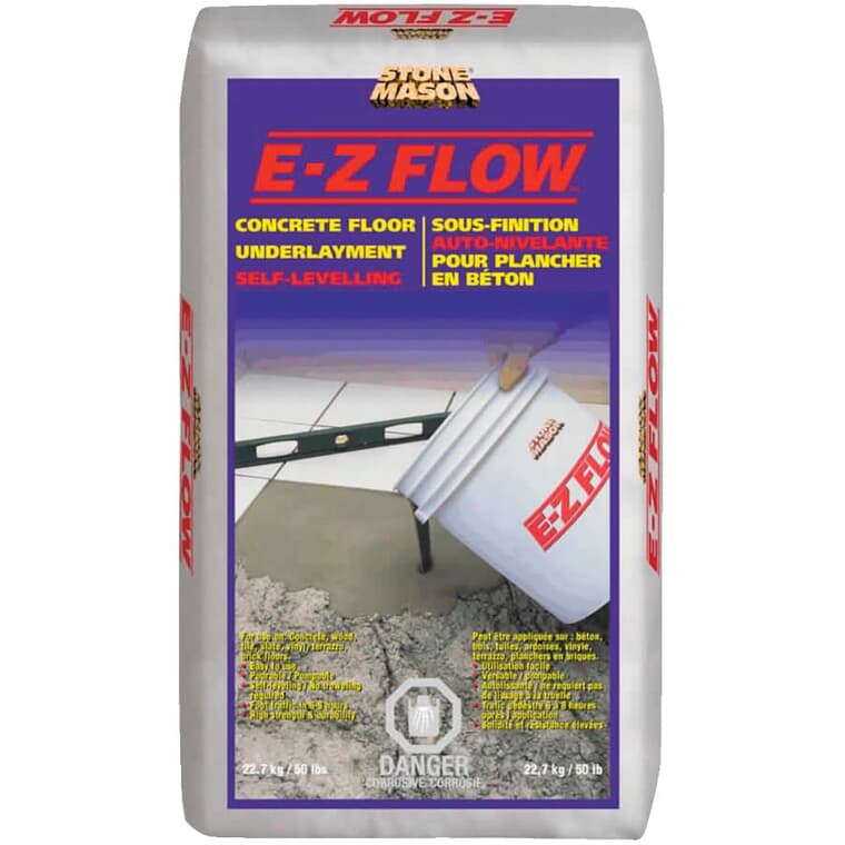Ciment d'auto-nivellage E-Z Flow, 50 lb