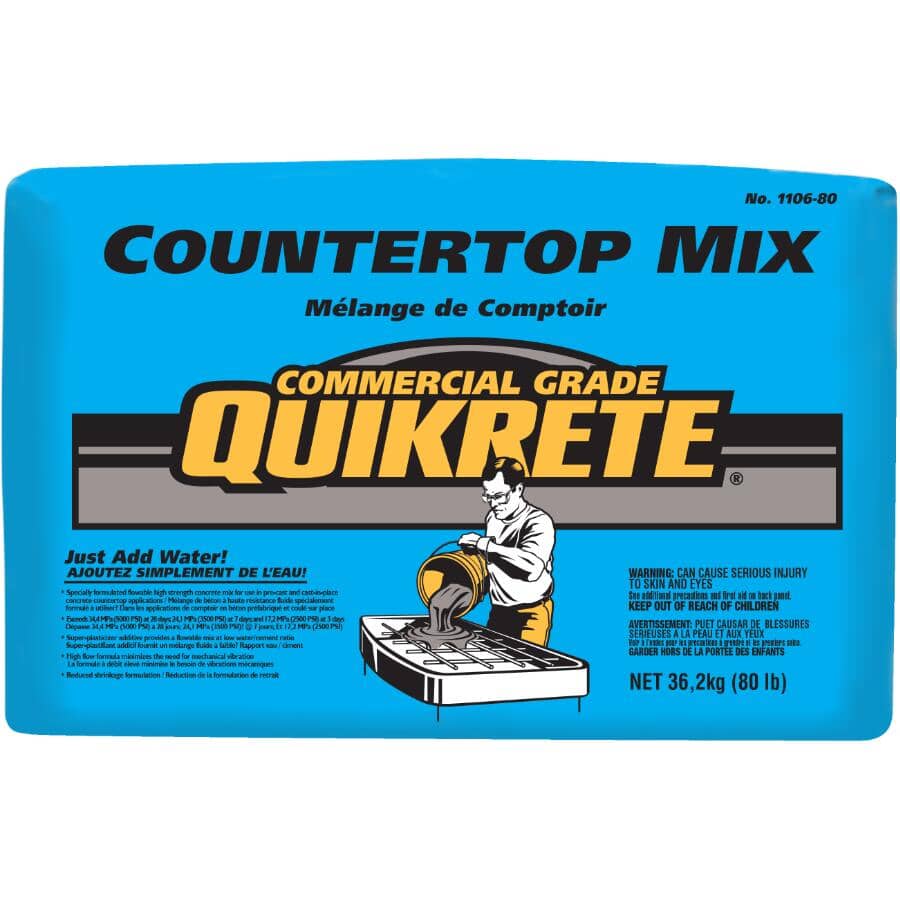QUIKRETE:36.2kg Countertop Mix Concrete