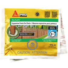Mousse expansive Post-Fix pour poteaux - 976 mL Sika main image 1