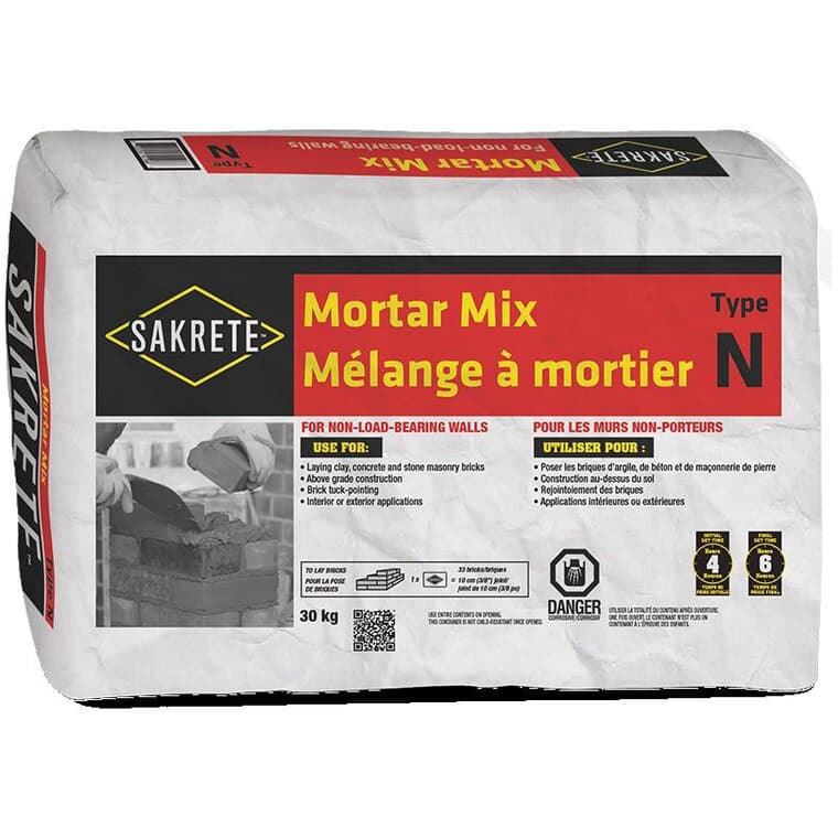 30 kg Type N Mortar Mix
