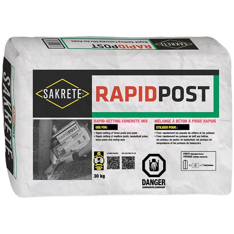 30 kg Rapid Post Concrete Mix