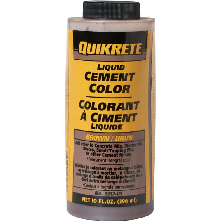 Colorant à ciment liquide, brun, 296 ml