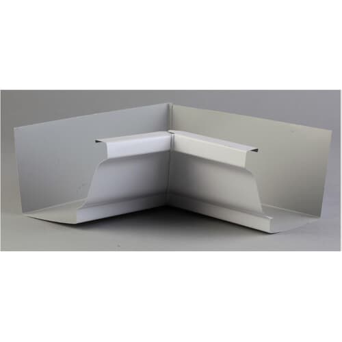 Aluminum Gutter Corners White Painted Aluminum Box Miter 6