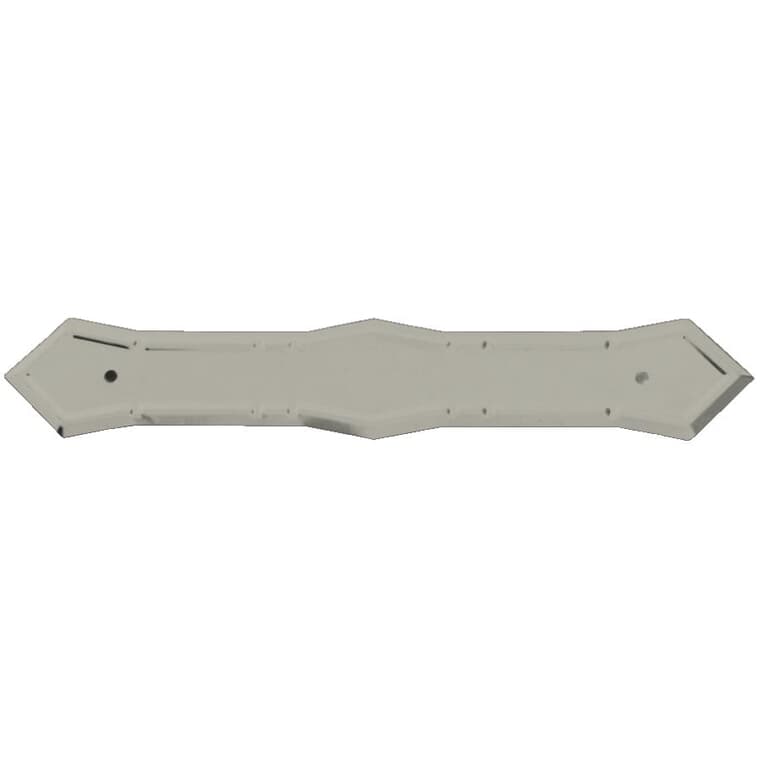 Pearl Grey Aluminum Gutter Pipe Strap