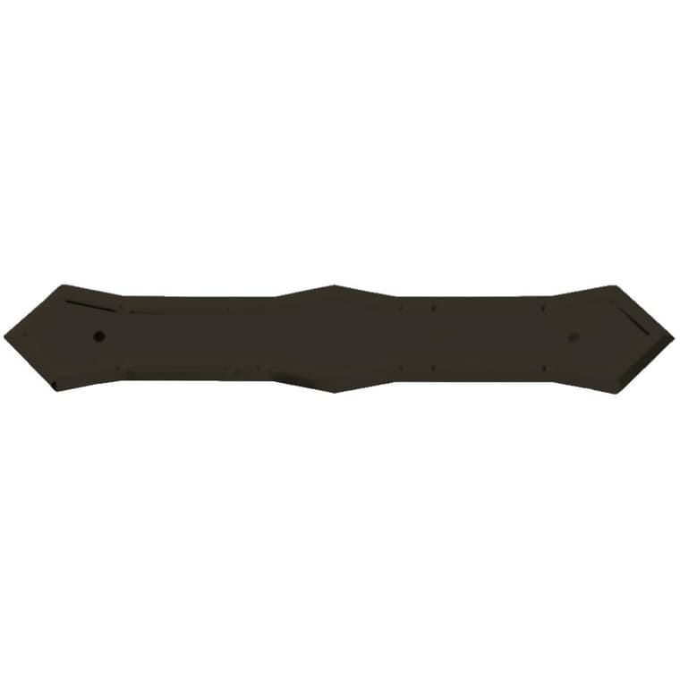 Commercial Brown Aluminum Gutter Pipe Strap