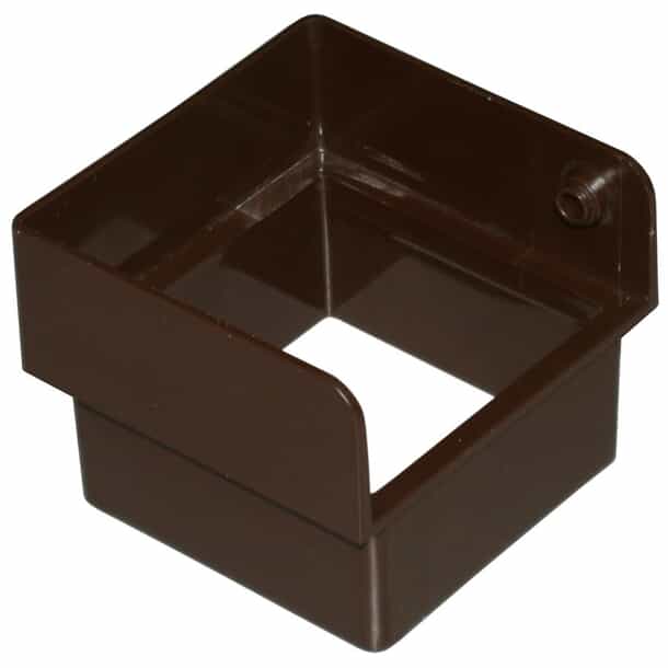 Connecteur Gouttière En Y Carré 2x3 Pouces Niuohoy - Blanc, Neuf, Pour Diversion Descente D'eau
