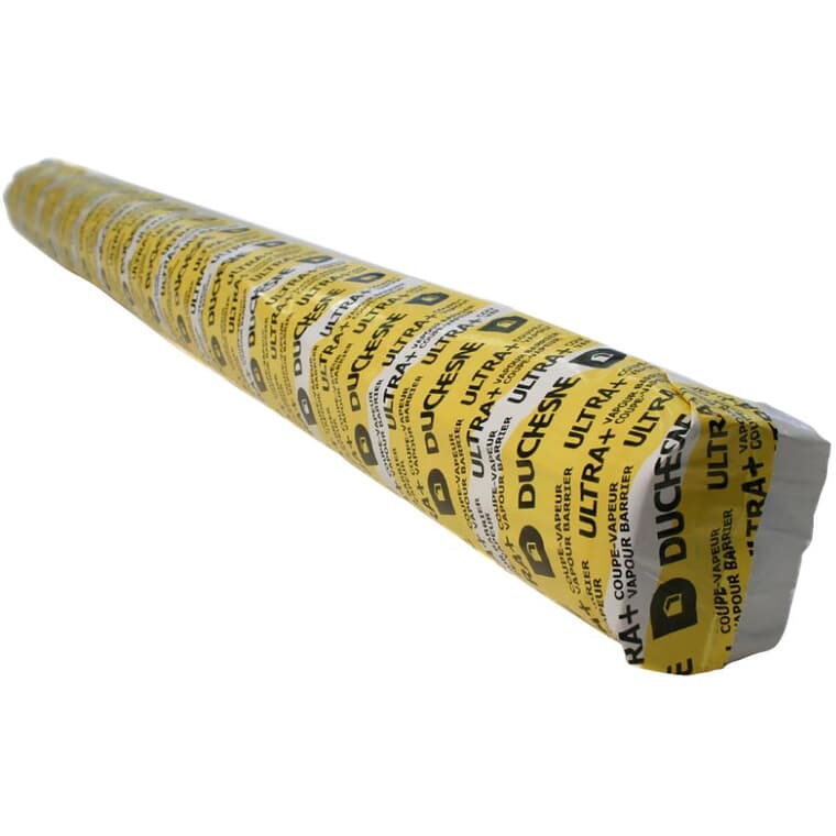 102" Ultra+ Clear "J" Fold Vapour - Barrier Poly Film 6MIL CGSB - covers 500 sq. ft.