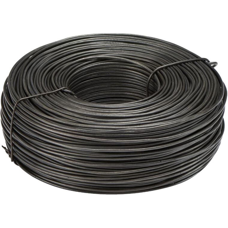 3-1/8lb x 16.5 Gauge Black Rebar Tie Wire
