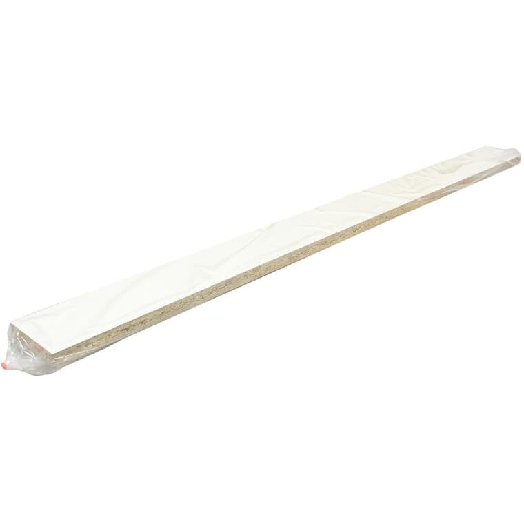 Filler Strip - White, 3" x 40"