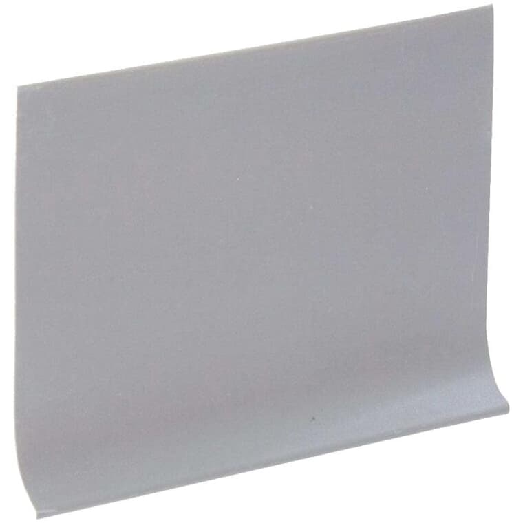 100' Roll of 4" Grey Dry Base Cove Moulding