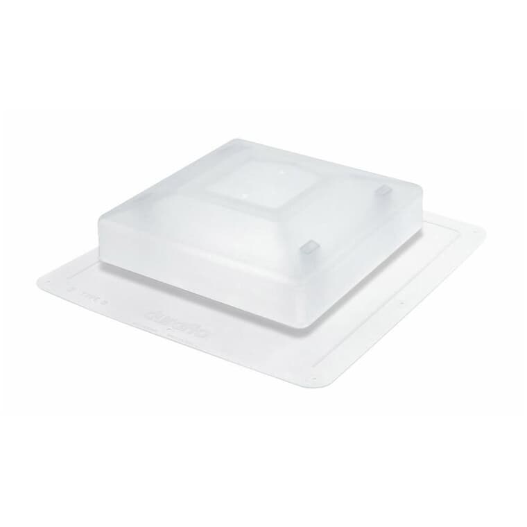 50 Square Inch Clear Shed Light Roof Vent