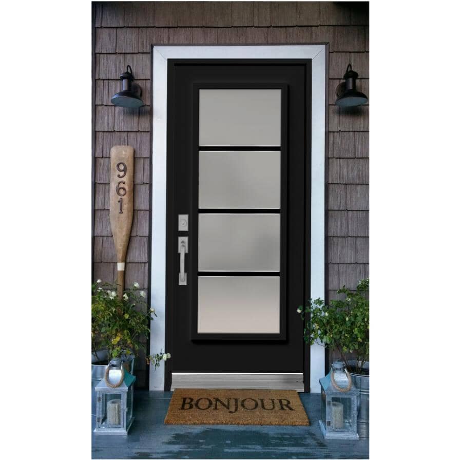 DIMENSIONS PORTES ET FENETRES Porte en acier Pure de 36 po x 80 po, de ...