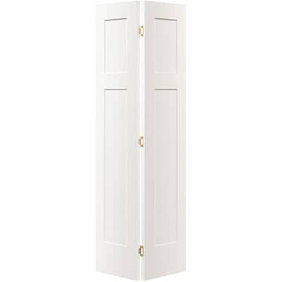 Jeld Wen 30 X 80 Craftsman Bifold Door Home Hardware 30 X 80 Craftsman Bifold Door, Bifold Mirror Doors 30