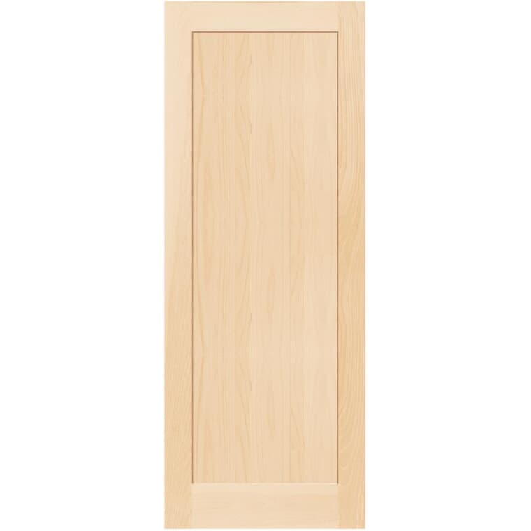 1 Panel Shaker Slab Door - 18" x 80"
