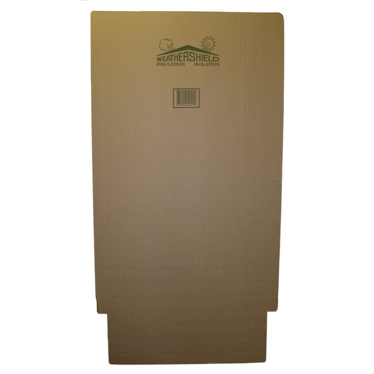 25-1/4" x 48" Insulated Cardboard Stop