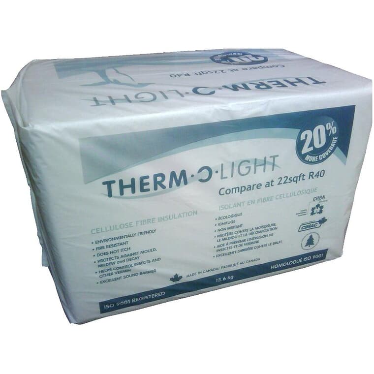 Isolant soufflé Therm-O-Light, 30 lb