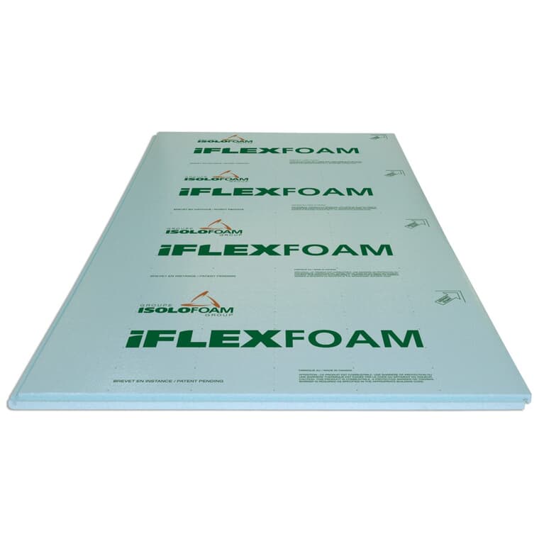 1-1/4" x 4' x 8' IFLEX160 IC4 Foam Insulation