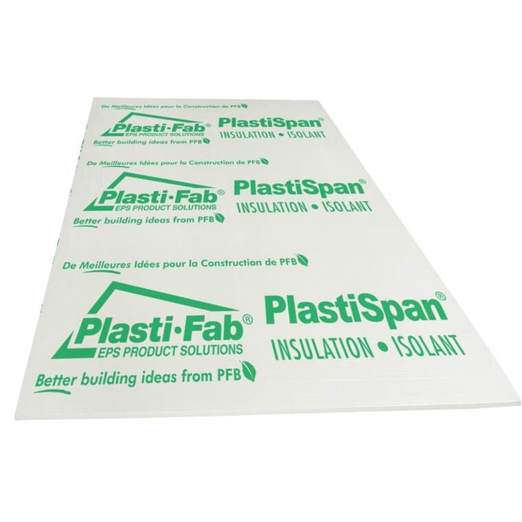3/4" x 4' x 8' PlastiSpan Type 1 Foam Insulation