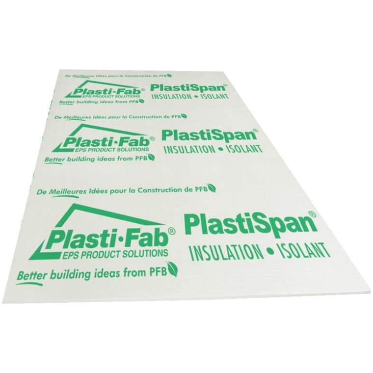 1-1/2" x 4' x 8' PlastiSpan Type 1 Foam Insulation