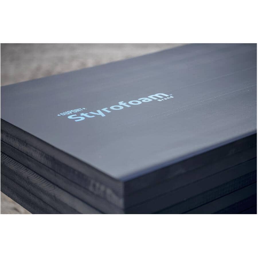 DUPONT 2" x 4' x 8' Styrofoam SM Ship Lap Foam Insulation | Home Hardware