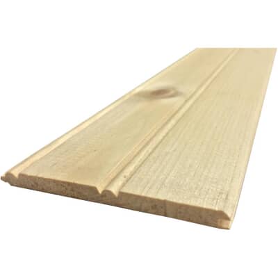 Canwel 5 16 X4 X8 Beaded Knotty Pine Panel Covers 14 Sq Ft Home Hardware - 4 X 8 Knotty Pine Wall Paneling