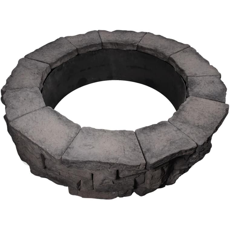 Pacific Grey Belvedere Firepit Kit