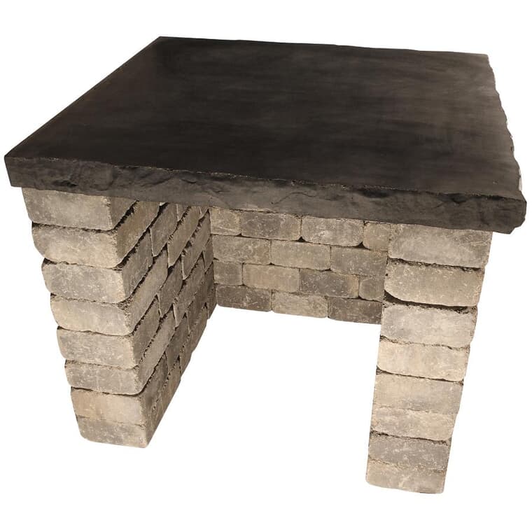 Quarry Stone Wood Box