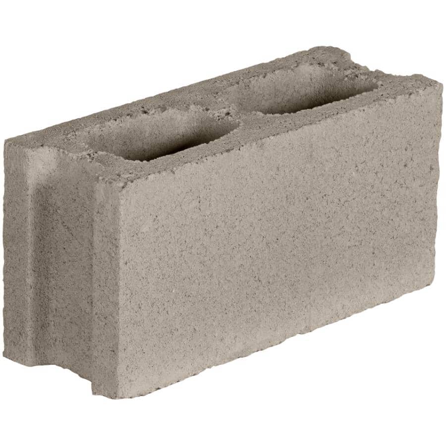 6" x 8" x 16" Stretcher Cement Block | Home Hardware