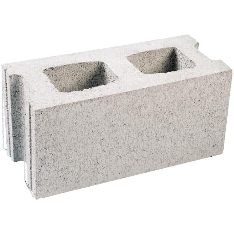 8" x 8" x 16" Stretcher Concrete Block