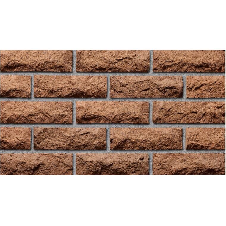 Rockface Collection Brown Clay Brick