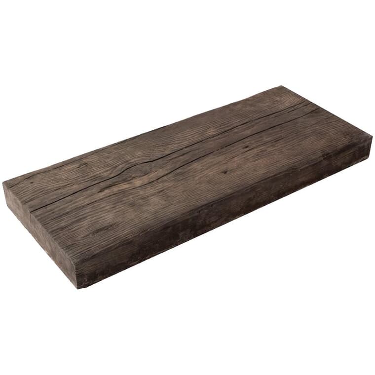 23" x 10" x 2" Cedar Brown Plank Patio Stone