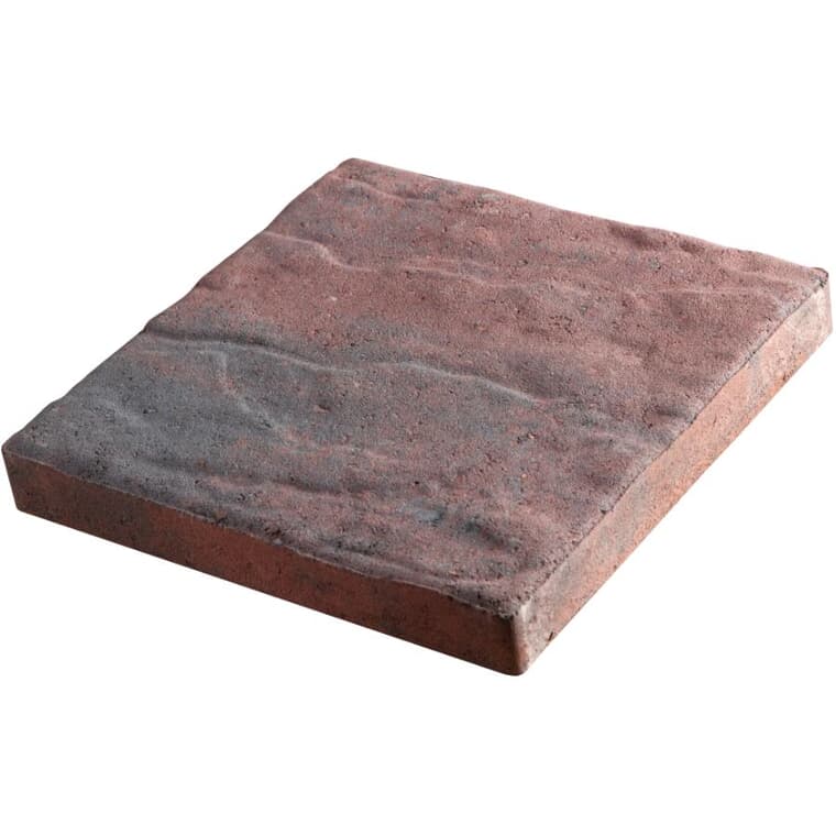 12" x 12" Value Red Charcoal Patio Stone