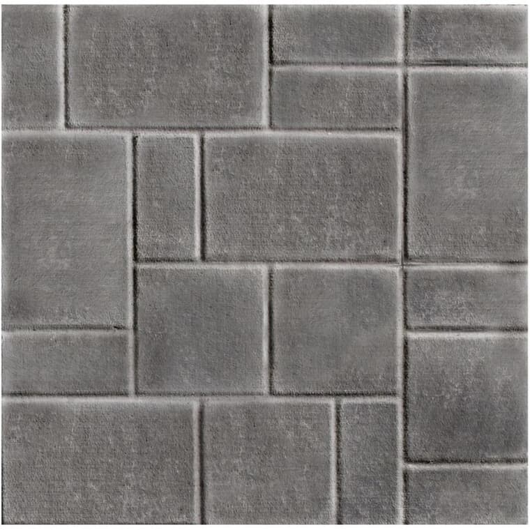 18" x 18" Charcoal Brick Patio Stone
